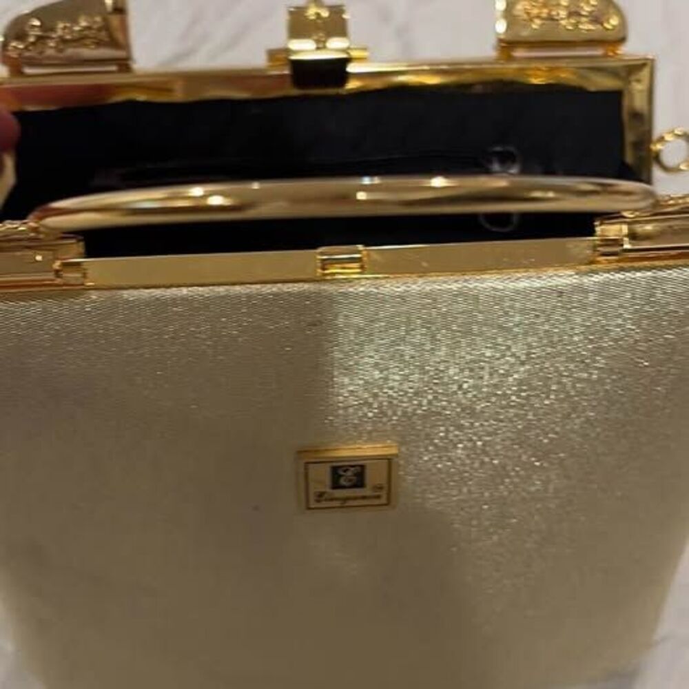 Eleegance Gold Evening Clutch Bag